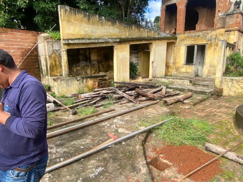 Obras de restauração da “Antiga Cadeia” e do “Palácio das Águias” seguem avançando em Guaxupé 