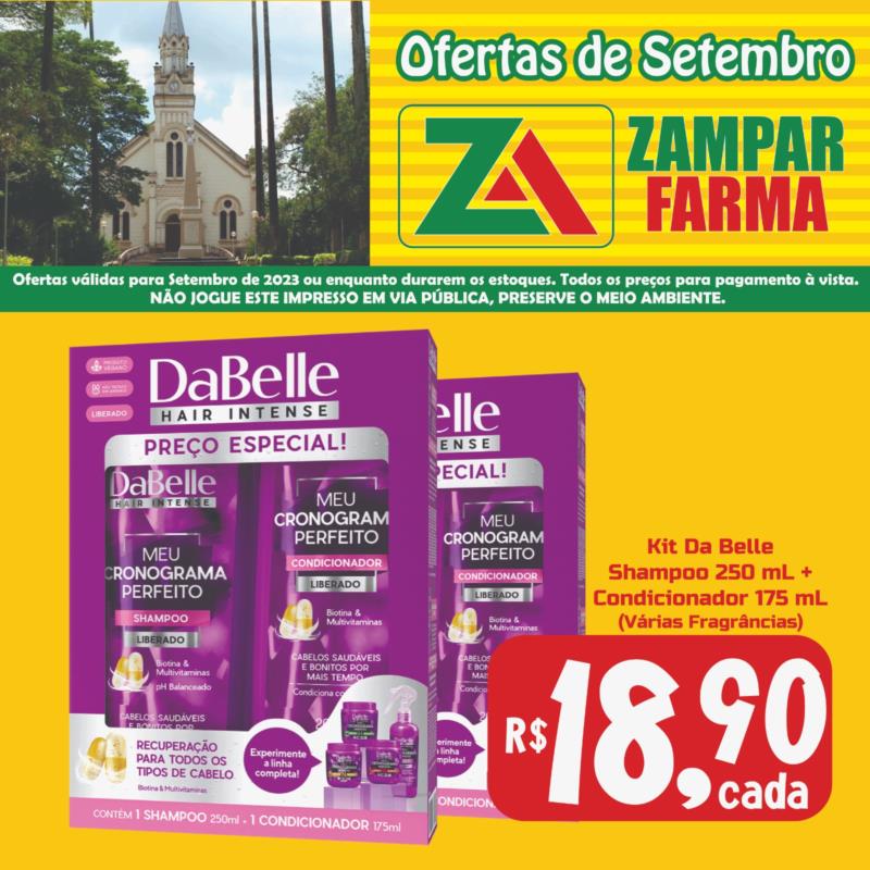 Ofertas do mês de  Setembro na Zampar Farma 