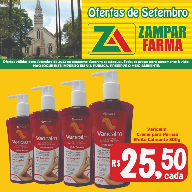 Ofertas do mês de  Setembro na Zampar Farma 