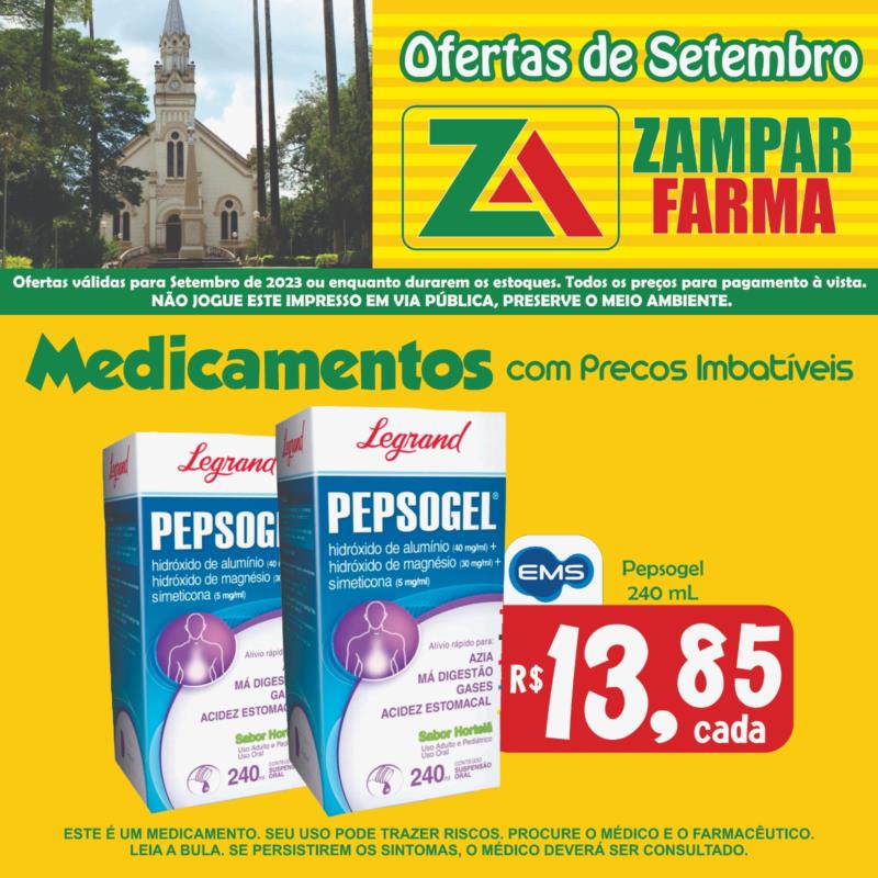 E continuam as ofertas do mês de setembro na Zampar Farma 