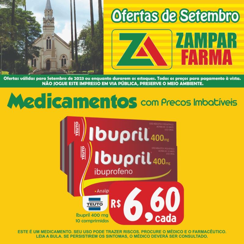 E continuam as ofertas do mês de setembro na Zampar Farma 