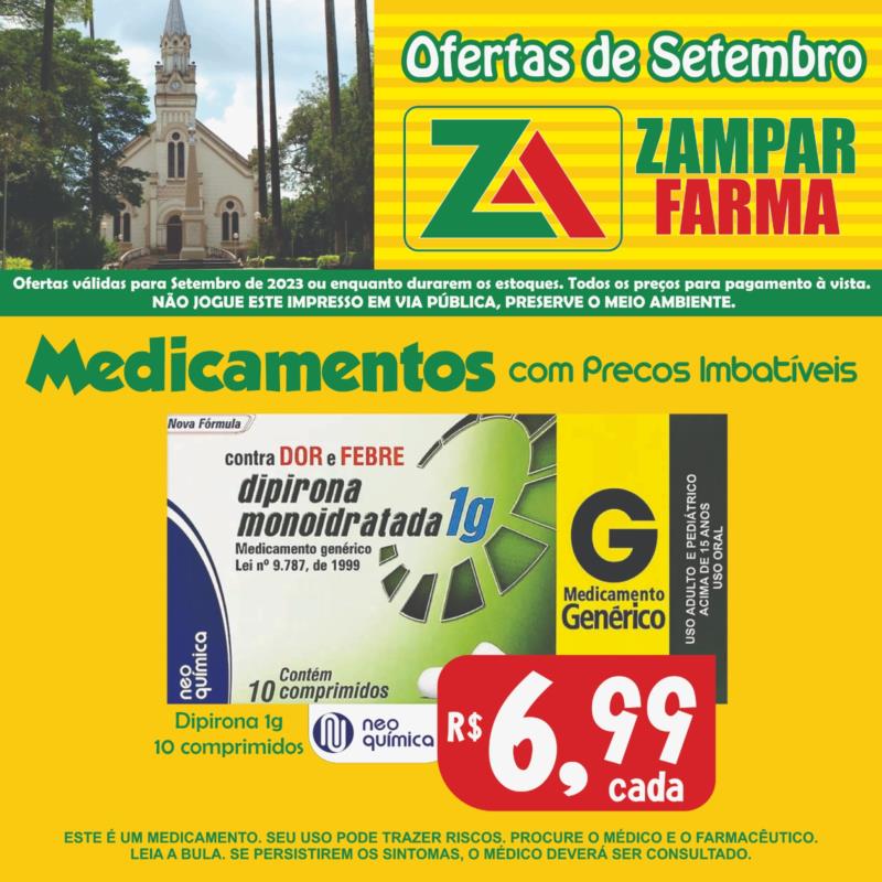 E continuam as ofertas do mês de setembro na Zampar Farma 