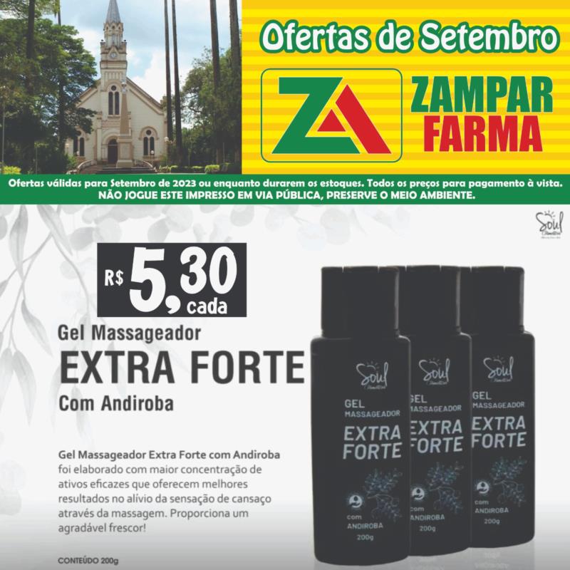 E continuam as ofertas do mês de setembro na Zampar Farma 