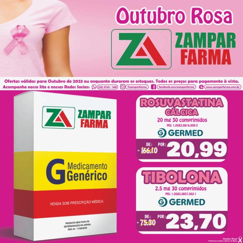 Ofertas de outubro na Zampar Farma 