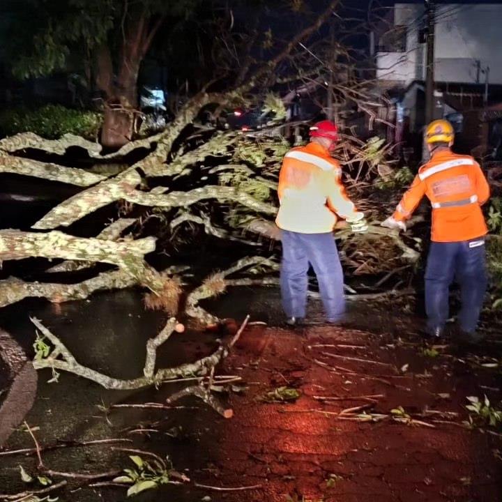 Chuva ocasiona estragos em Guaxupé e região 