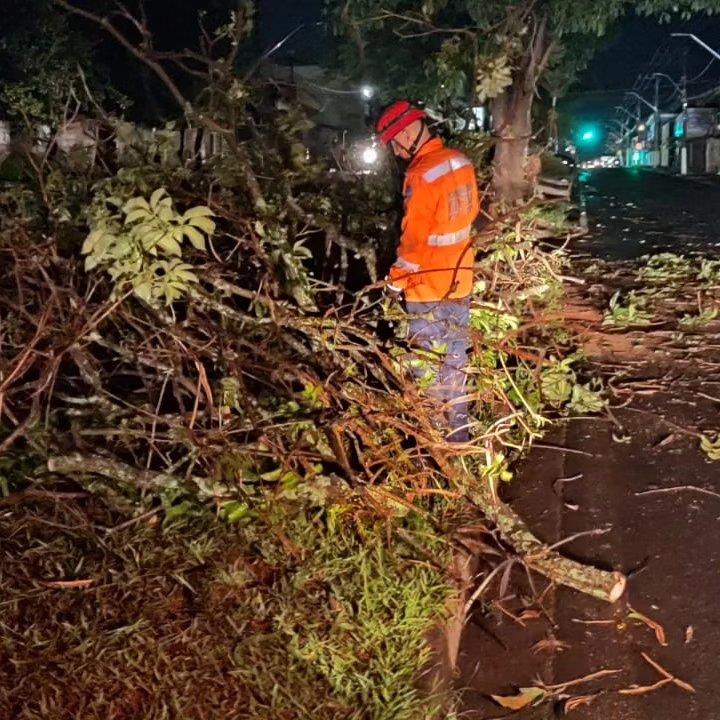 Chuva ocasiona estragos em Guaxupé e região 