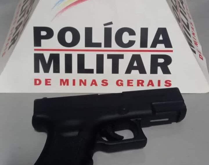 Simulacro de arma de fogo é retirado das ruas de Bom Jesus da Penha pela PM