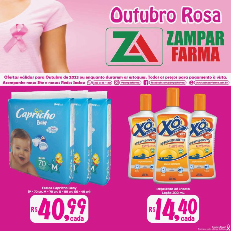 E continuam as ofertas de outubro na Zampar Farma 