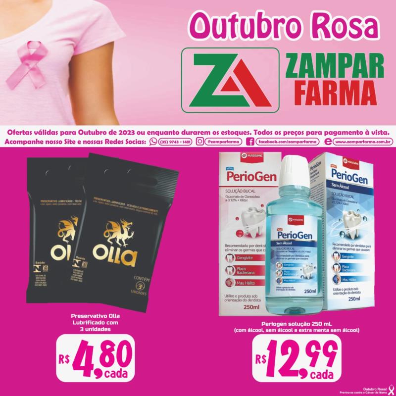 E continuam as ofertas de outubro na Zampar Farma 