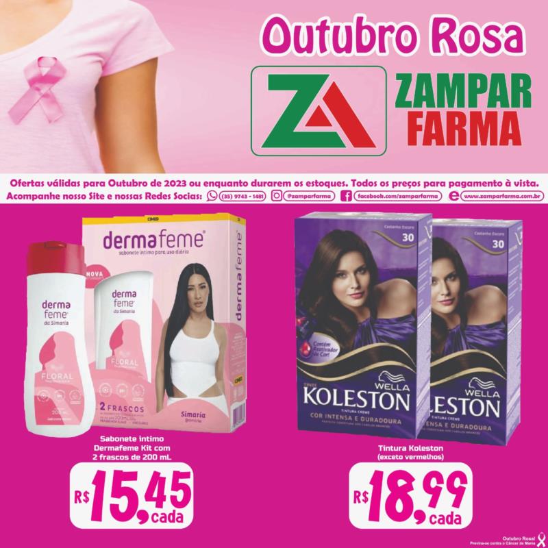 E continuam as ofertas de outubro na Zampar Farma 