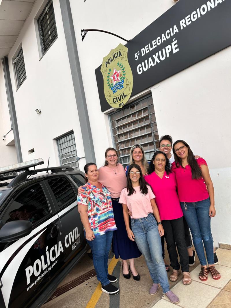 Polícia Civil participa de ações referentes ao Outubro Rosa em Guaxupé 