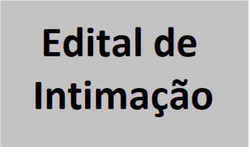 Edital de Intimação  