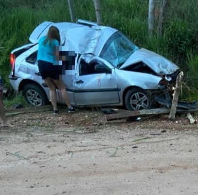 Gravíssimo acidente em estrada rural de Caconde mata duas jovens e deixa dois feridos  