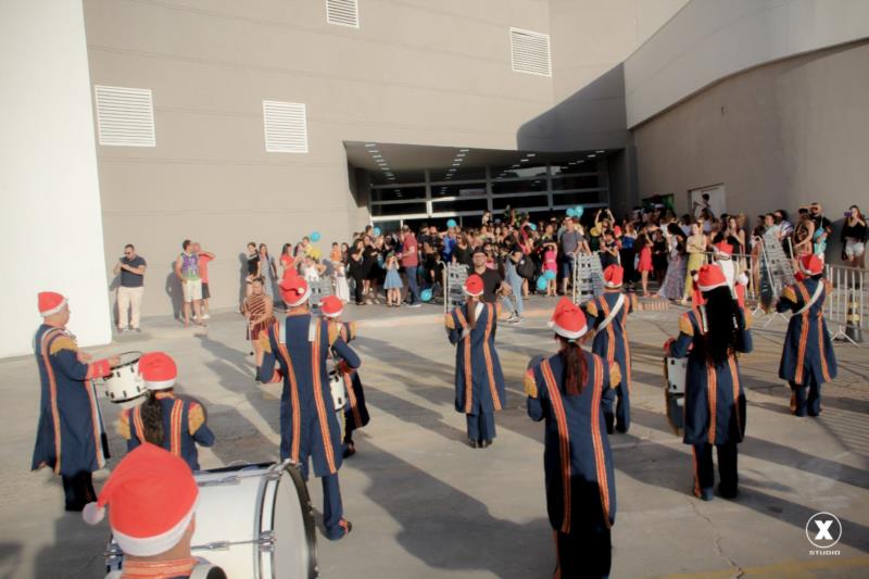 Papai Noel chega em grande estilo no Shopping Partage Poços de Caldas