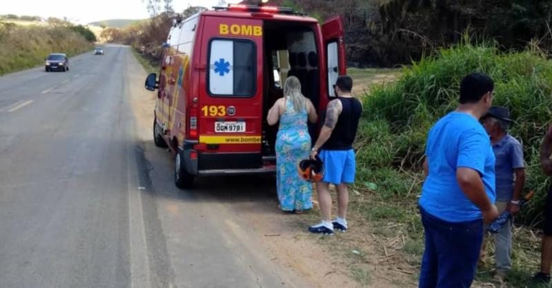 Acidente deixa feridos na BR-491, próximo à vicinal do Morro Agudo