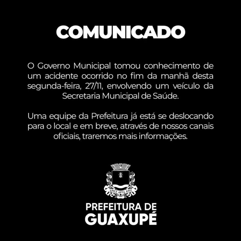 Acidente grave com 11 veículos, entre eles o da Secretaria de Saúde de Guaxupé, deixa 5 mortos e interdita Fernão Dias, em Igarapé