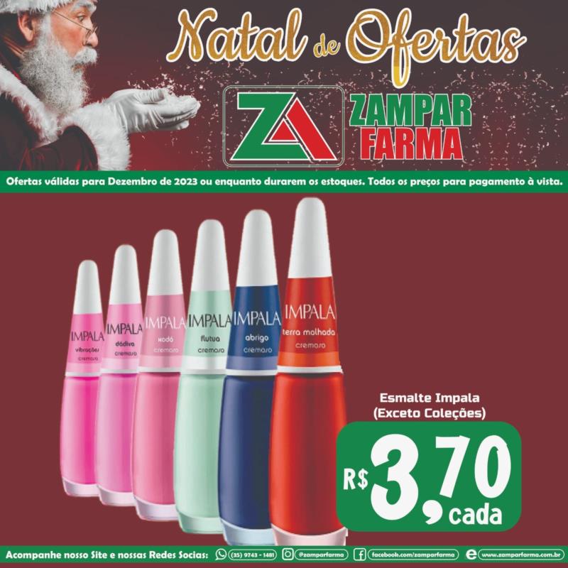 Ofertas de Natal na Zampar Farma 