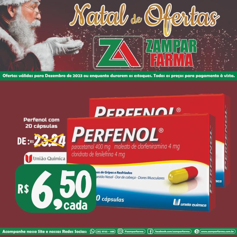 Ofertas de Natal na Zampar Farma 