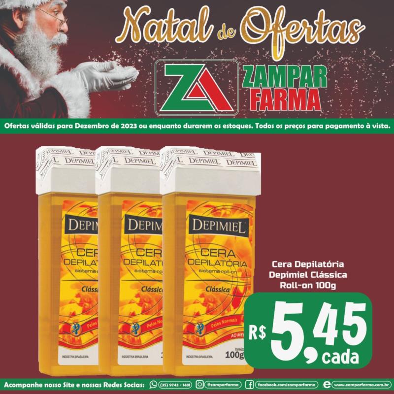 Ofertas de Natal na Zampar Farma 