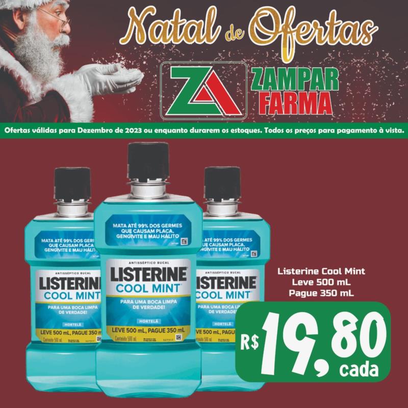 Ofertas de Natal na Zampar Farma 