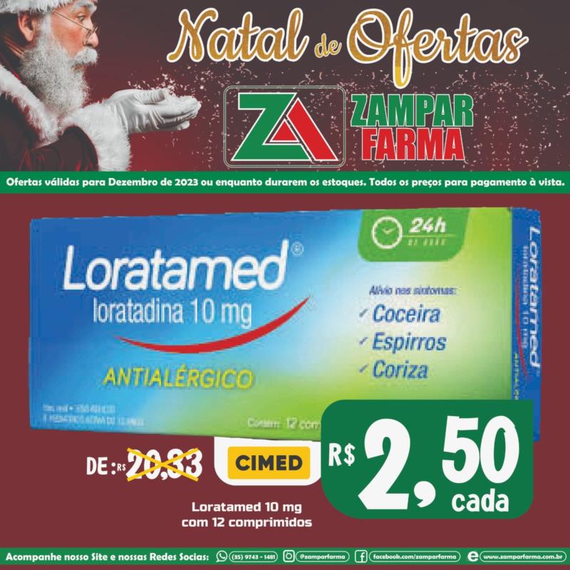 E continuam as ofertas de Natal na Zampar Farma 