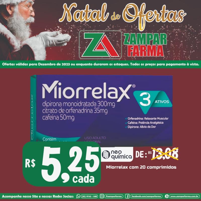 E continuam as ofertas de Natal na Zampar Farma 