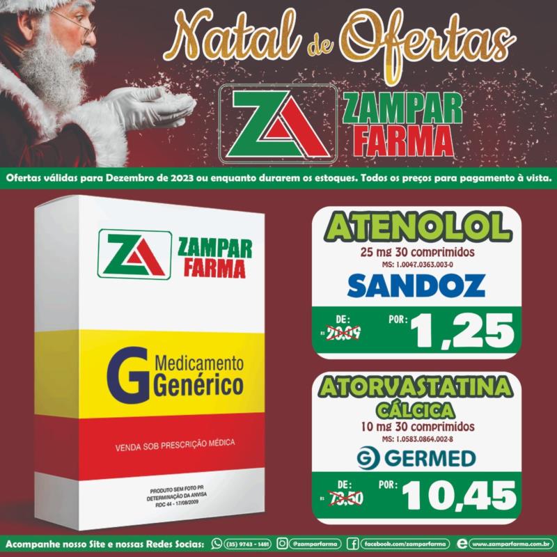 E continuam as ofertas de Natal na Zampar Farma 