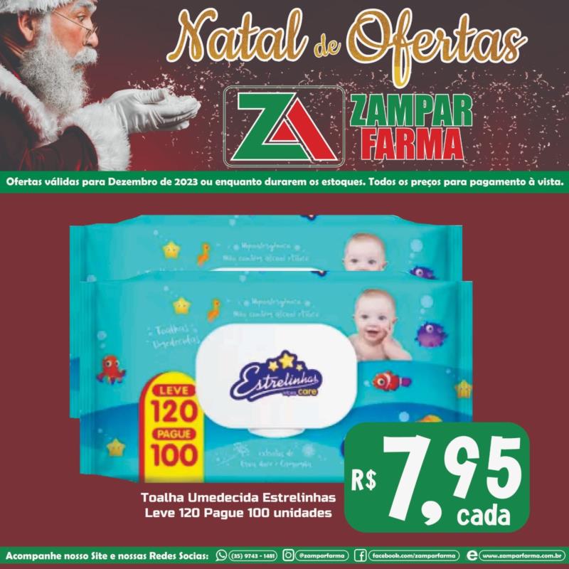 E continuam as ofertas de Natal na Zampar Farma 