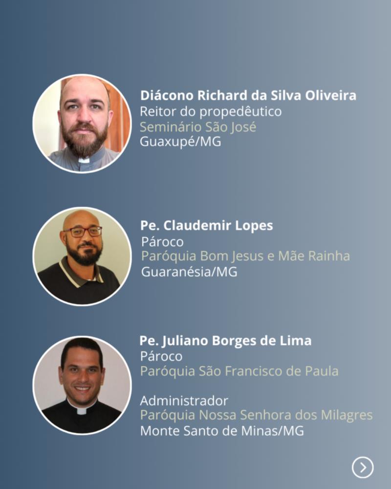 Bispo Dom Lanza faz transferência do Clero Diocesano para 2024