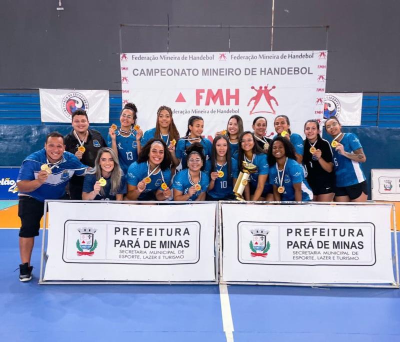 Handebol Feminino de Guaxupé conquista título máximo estadual