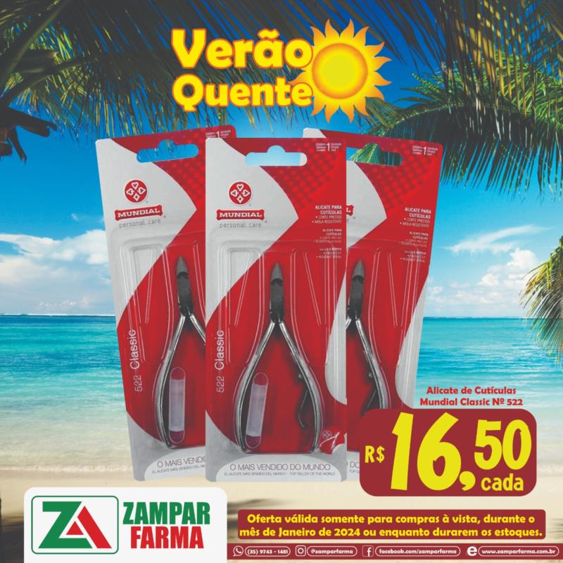 Ofertas de Janeiro na Zampar Farma 