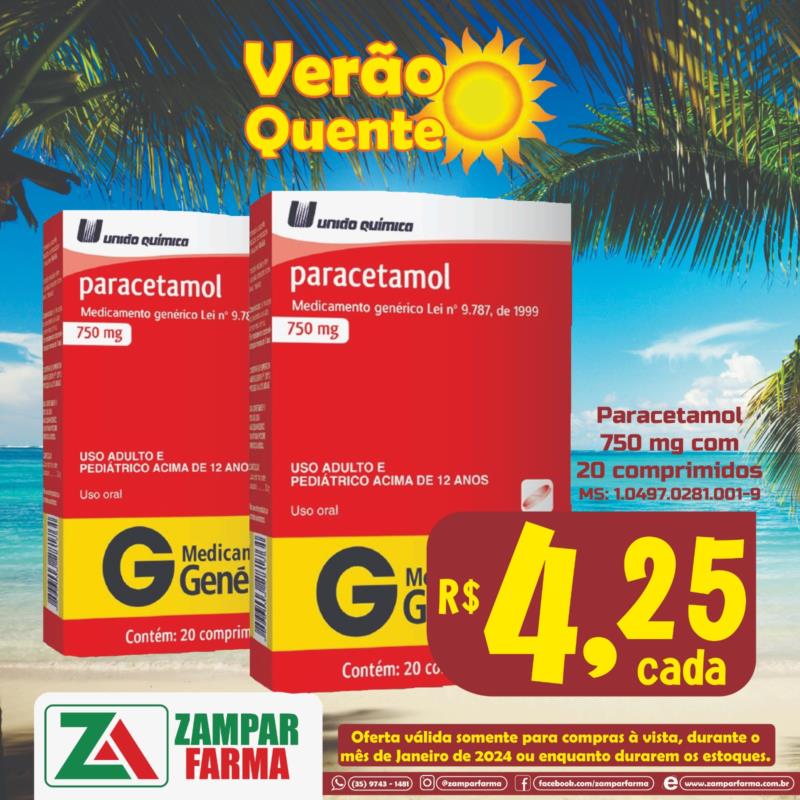 Ofertas de Janeiro na Zampar Farma 