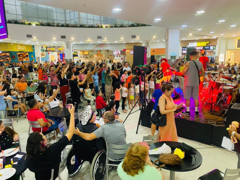 Fim de semana foi agitado no Shopping de Poços de Caldas