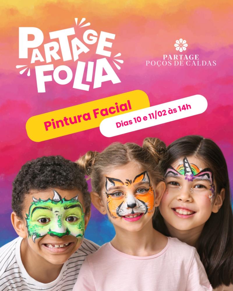 Shopping de Poços de Caldas tem diversão e folia na programação de Carnaval 