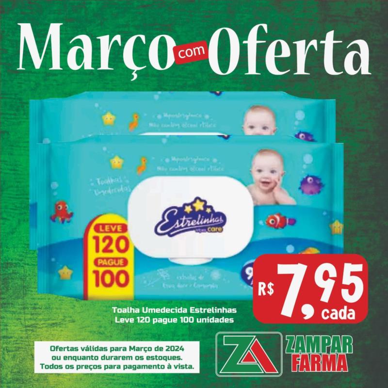 Ofertas de Março na Zampar Farma 