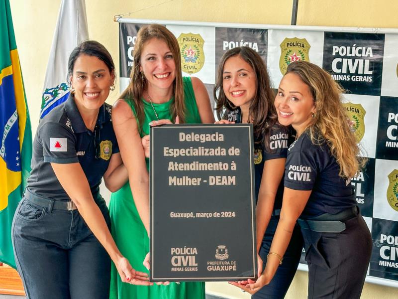 Delegacia da Mulher é inaugurada em Guaxupé 