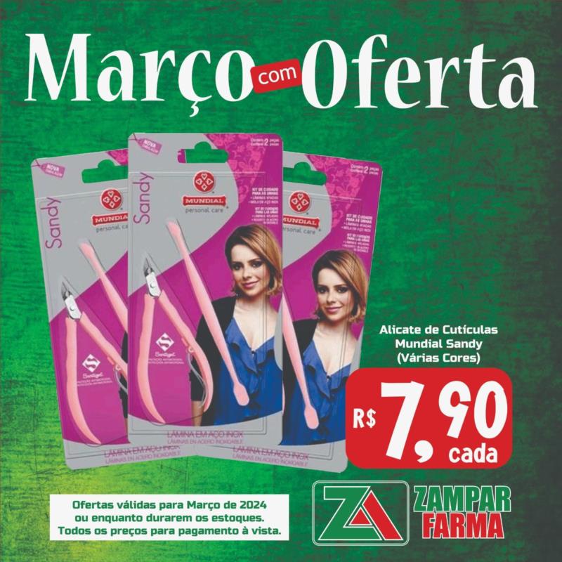 E continuam as ofertas de março na Zampar Farma 