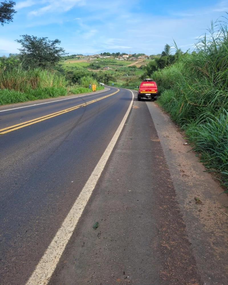 Condutor perde o controle do veículo e cai em barranco de aproximadamente 12 metros de altura na MGC-491, em Guaranésia 