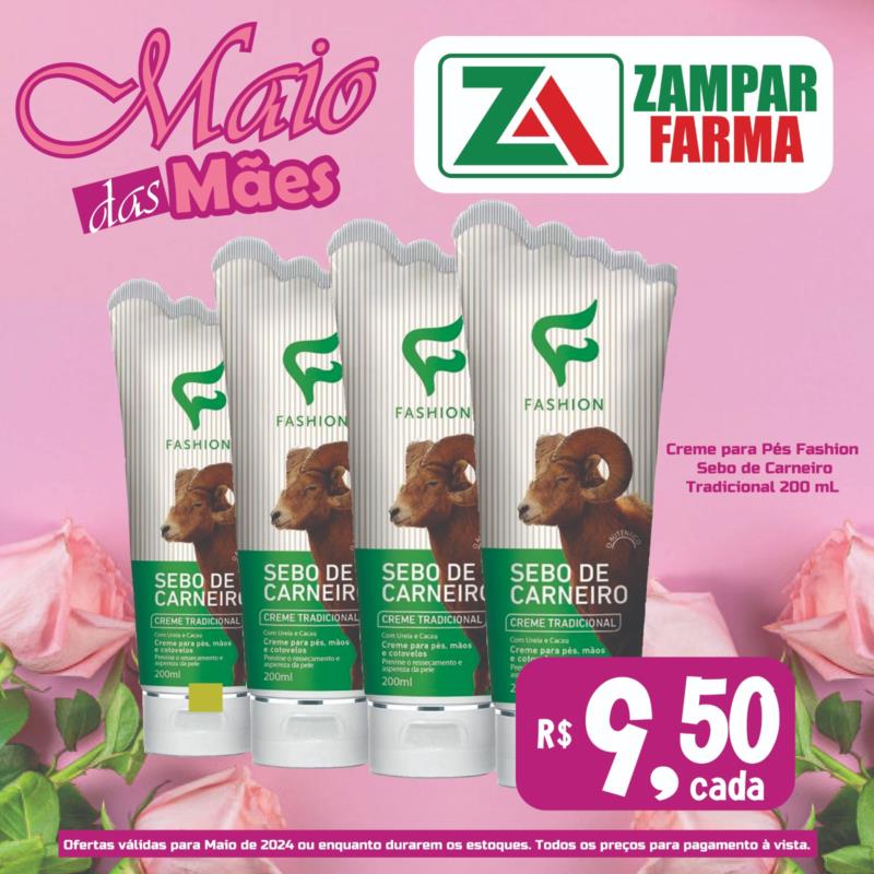 Ofertas de Maio na Zampar Farma 