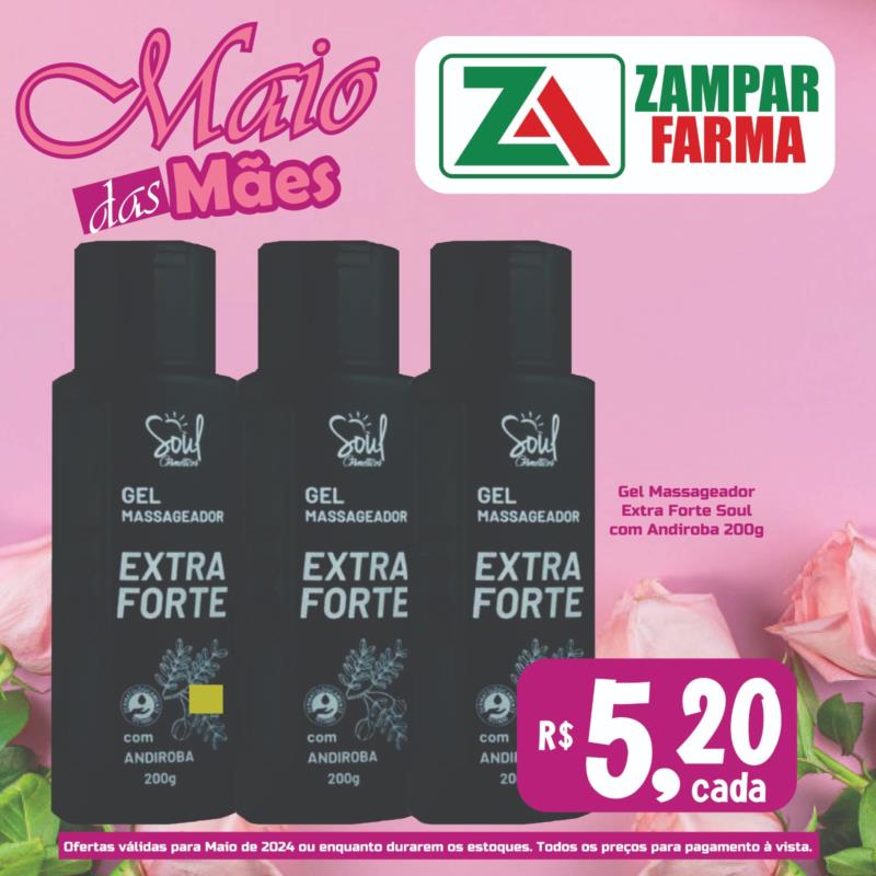 Ofertas de Maio na Zampar Farma 