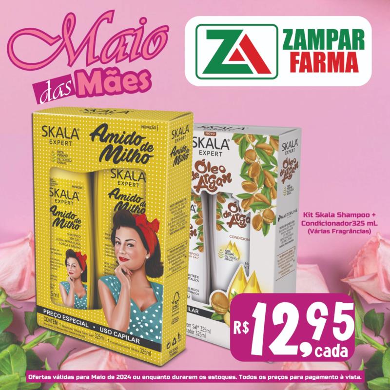 Ofertas de Maio na Zampar Farma 