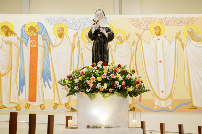 Começa nesta segunda-feira, 13, a Novena de Santa Rita de Cássia no Santuário em Cássia-MG: padres de diversas cidades mineiras vão participar