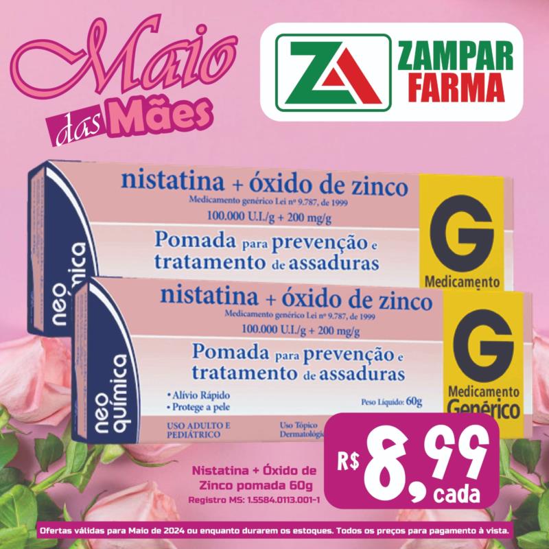 E continuam as ofertas de maio da Zampar Farma 