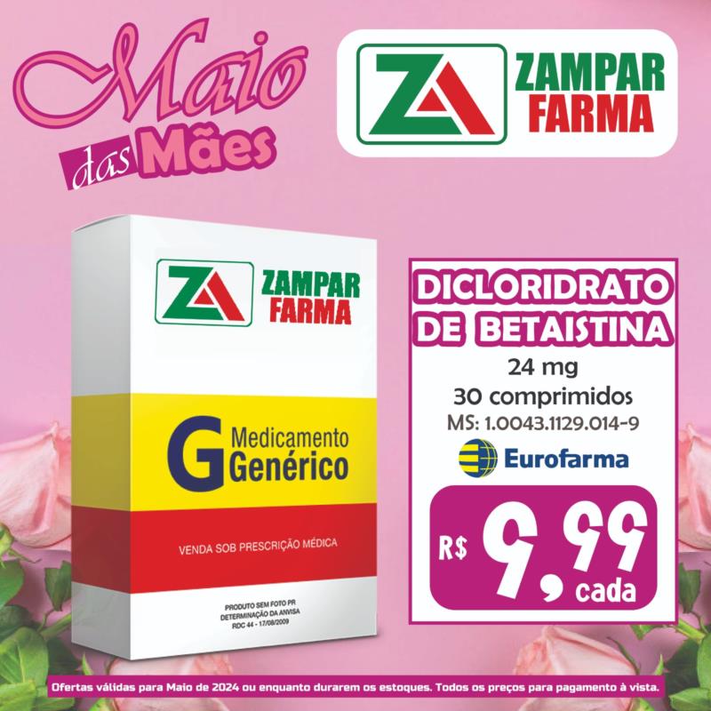 E continuam as ofertas de maio da Zampar Farma 