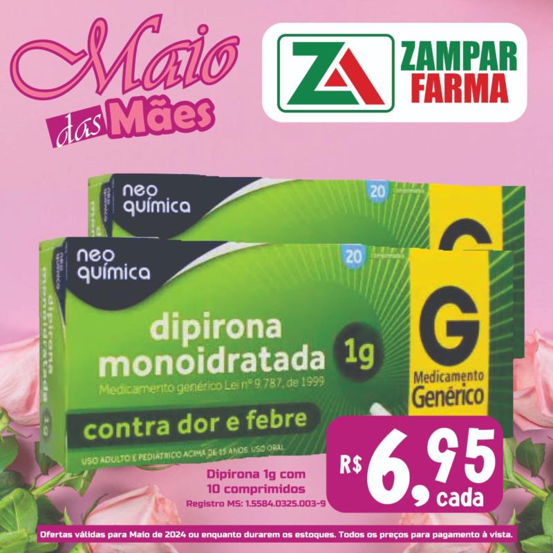 E continuam as ofertas de maio da Zampar Farma 