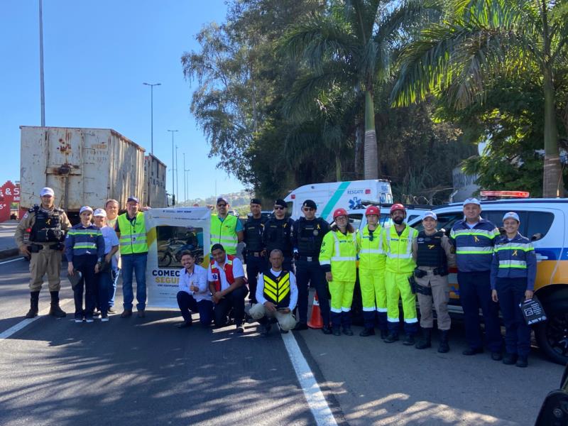 Maio Amarelo: EPR Vias do Café participa de ações para reforçar a segurança viária na CMG-491 