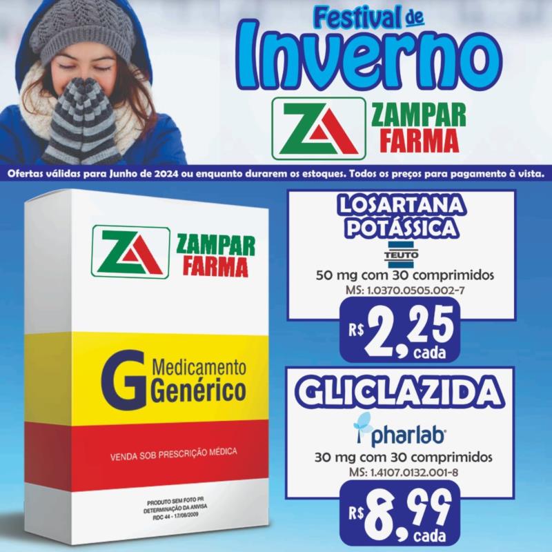 Ofertas de Junho na Zampar Farma