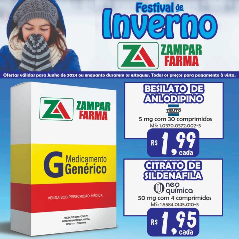 E continuam as ofertas de junho na Zampar Farma 