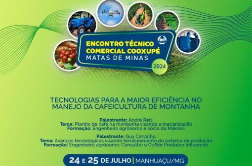 Manhuaçu recebe 2º Encontro Técnico Comercial da Cooxupé