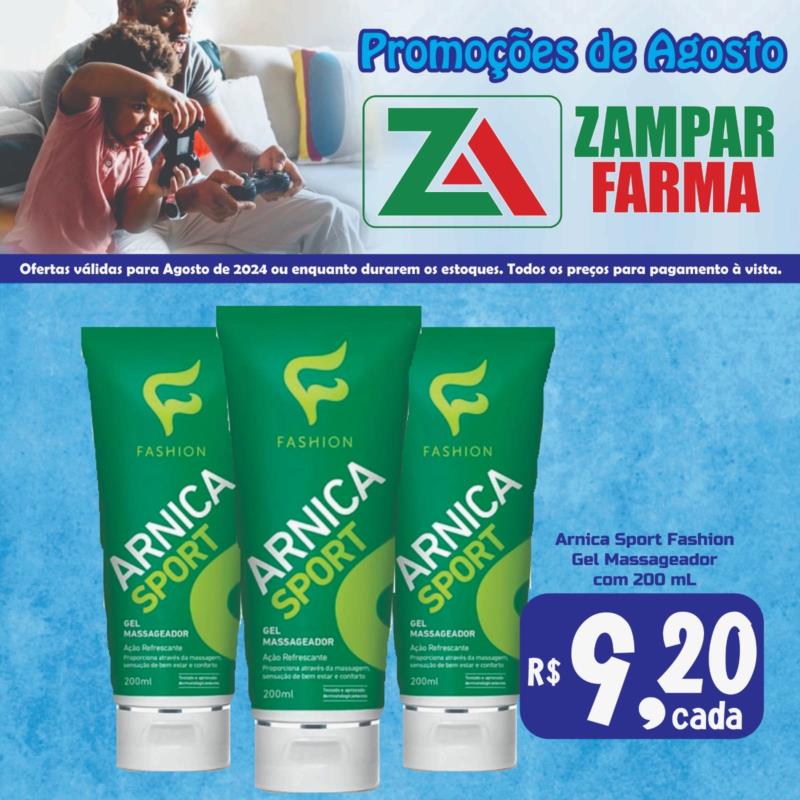 Promoções de Agosto na Zampar Farma 